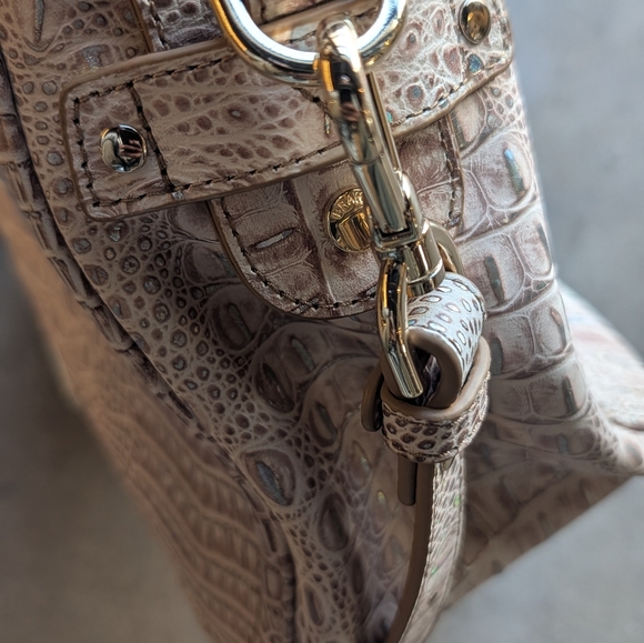 BRAHMIN Crossbody Bag 💛🤎🐊 - Picture 9 of 14